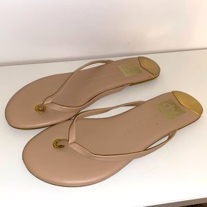 Dolce Vita, beige and gold sandals